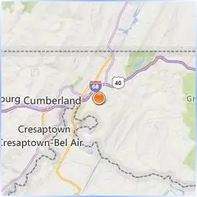 Allegany College of Maryland Location Map Allegany College of Maryland Location Map