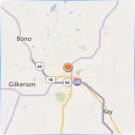 Arkansas State University Location Map Arkansas State University Location Map