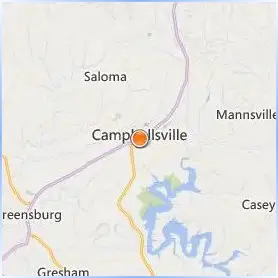 Campbellsville University Location Map Campbellsville University Location Map