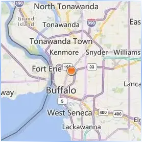 Canisius College Location Map Canisius College Location Map
