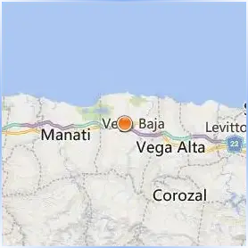 Caribbean University Vega Baja Location Map Caribbean University Vega Baja Location Map