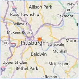 Carlow University Location Map Carlow University Location Map