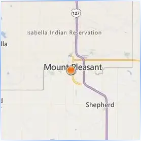 Central Michigan University Location Map Central Michigan University Location Map