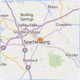 Converse University Location Map Converse University Location Map