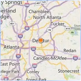 DeVry University Georgia Location Map DeVry University Georgia Location Map