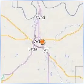 East Central University Location Map East Central University Location Map
