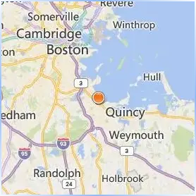Eastern Nazarene College Location Map Eastern Nazarene College Location Map