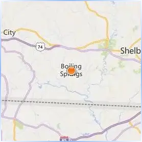 Gardner Webb University Location Map Gardner Webb University Location Map