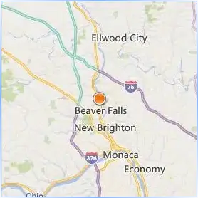 Geneva College Location Map Geneva College Location Map