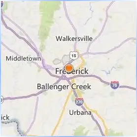 Hood College Location Map Hood College Location Map