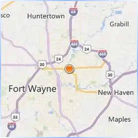 Purdue University Fort Wayne Location Map Purdue University Fort Wayne Location Map