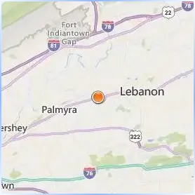 Lebanon Valley College Location Map Lebanon Valley College Location Map