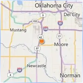 Mid America Christian University Location Map Mid America Christian University Location Map