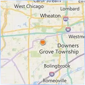 North Central College Location Map North Central College Location Map