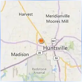 Oakwood University Location Map Oakwood University Location Map
