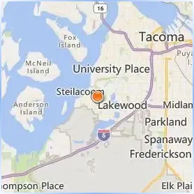 Pierce College District Location Map Pierce College District Location Map