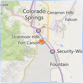 Pikes Peak State College Location Map Pikes Peak State College Location Map