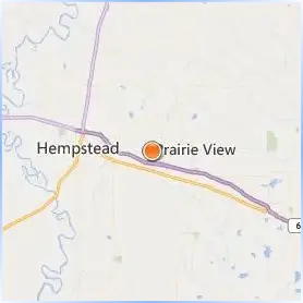 Prairie View A & M University Location Map Prairie View A & M University Location Map