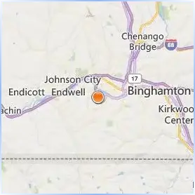 Binghamton University Location Map Binghamton University Location Map