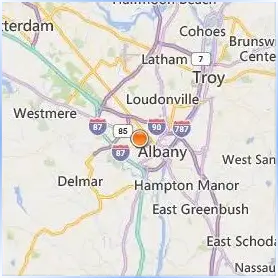 The College of Saint Rose Location Map The College of Saint Rose Location Map