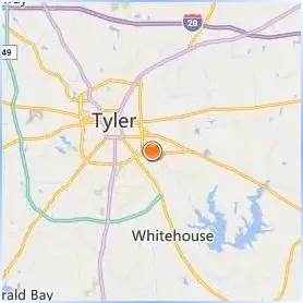 The University of Texas at Tyler Location Map The University of Texas at Tyler Location Map