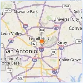 Trinity University Location Map Trinity University Location Map