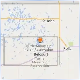 Turtle Mountain Community College Location Map Turtle Mountain Community College Location Map