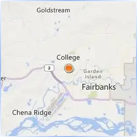 University of Alaska Fairbanks Location Map University of Alaska Fairbanks Location Map