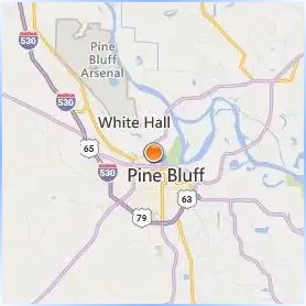 University of Arkansas at Pine Bluff Location Map University of Arkansas at Pine Bluff Location Map