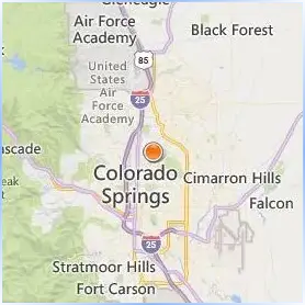 University of Colorado Colorado Springs Location Map University of Colorado Colorado Springs Location Map