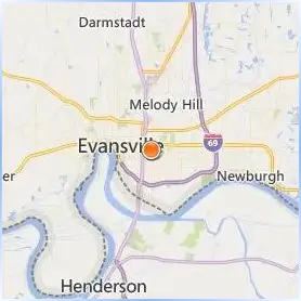 University of Evansville Location Map University of Evansville Location Map