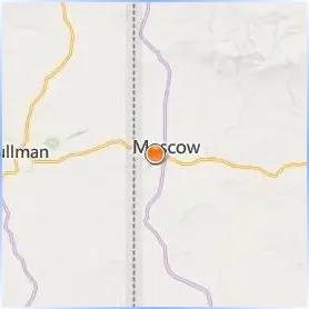 University of Idaho Location Map University of Idaho Location Map