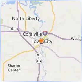 University of Iowa Location Map University of Iowa Location Map