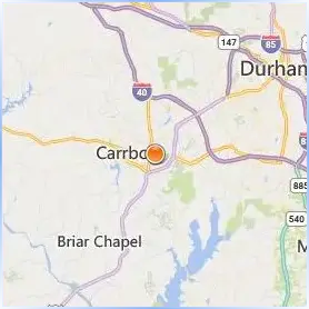 University of North Carolina at Chapel Hill Location Map University of North Carolina at Chapel Hill Location Map