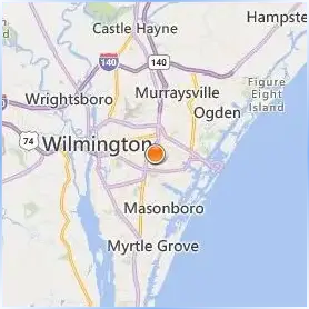 University of North Carolina Wilmington Location Map University of North Carolina Wilmington Location Map