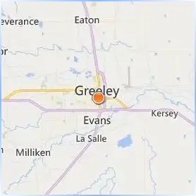 University of Northern Colorado Location Map University of Northern Colorado Location Map