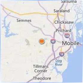 University of South Alabama Location Map University of South Alabama Location Map