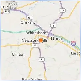 Utica University Location Map Utica University Location Map