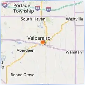 Valparaiso University Location Map Valparaiso University Location Map