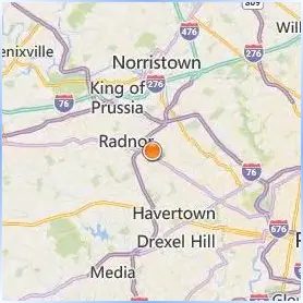Villanova University Location Map Villanova University Location Map