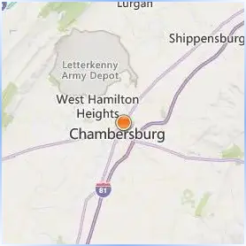 Wilson College Location Map Wilson College Location Map